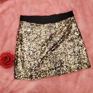 I.N.C. sequin mini skirt